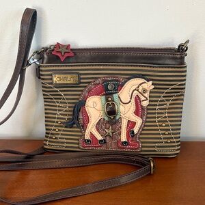 Chala crossbody purse! Horse!